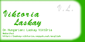 viktoria laskay business card